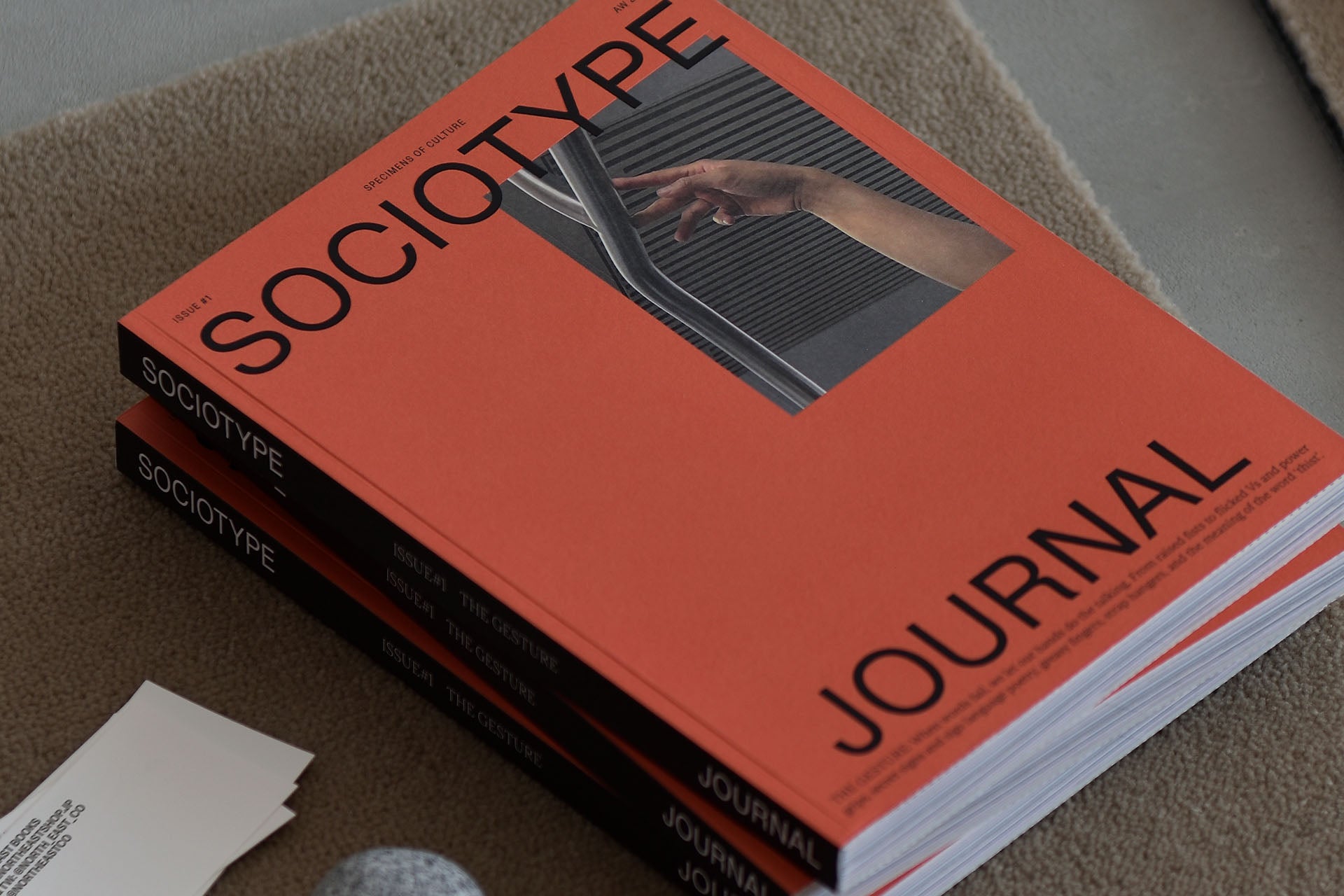 Sociotype Journal Issue #1: The Gesture