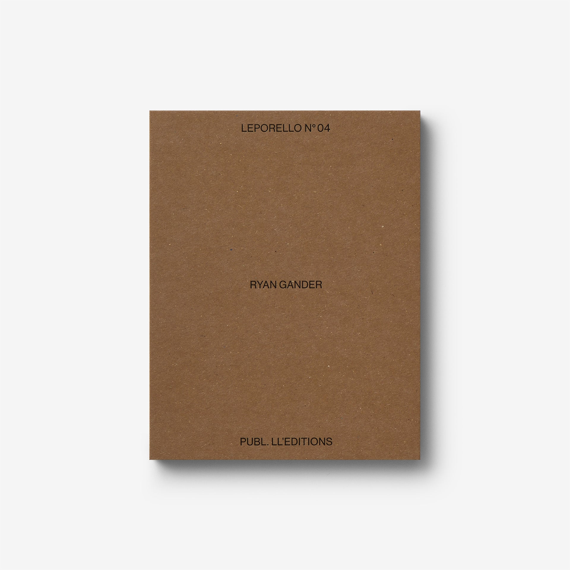 Leporello N° 04 by Ryan Gander