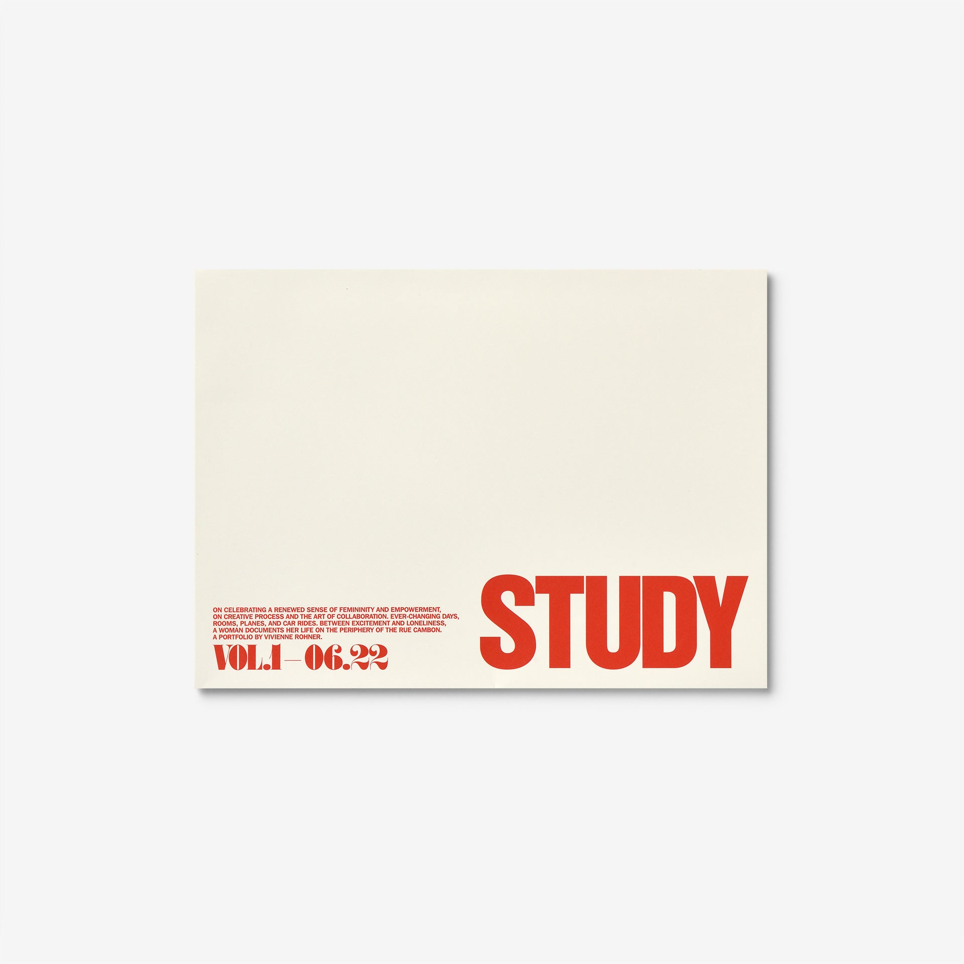 Study Magazine Volume 01