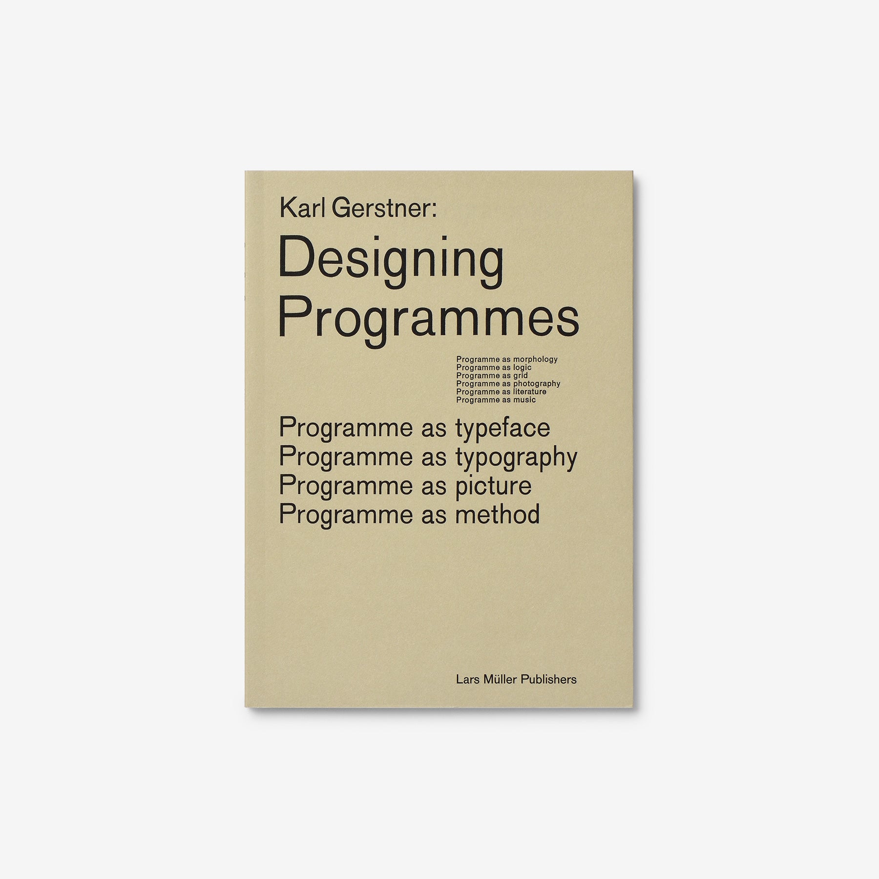 Designing Programmes