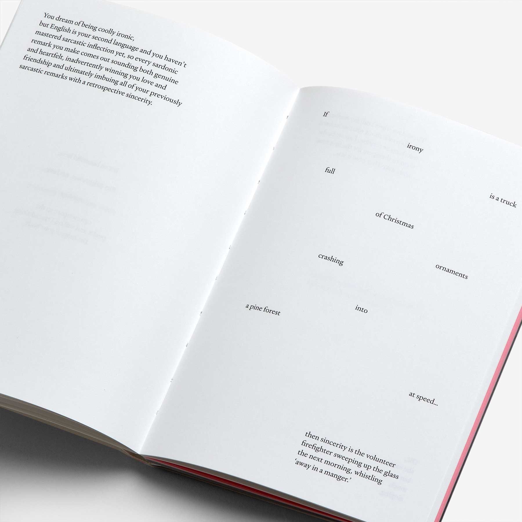 Sincerity/Irony Heldane Specimen Book