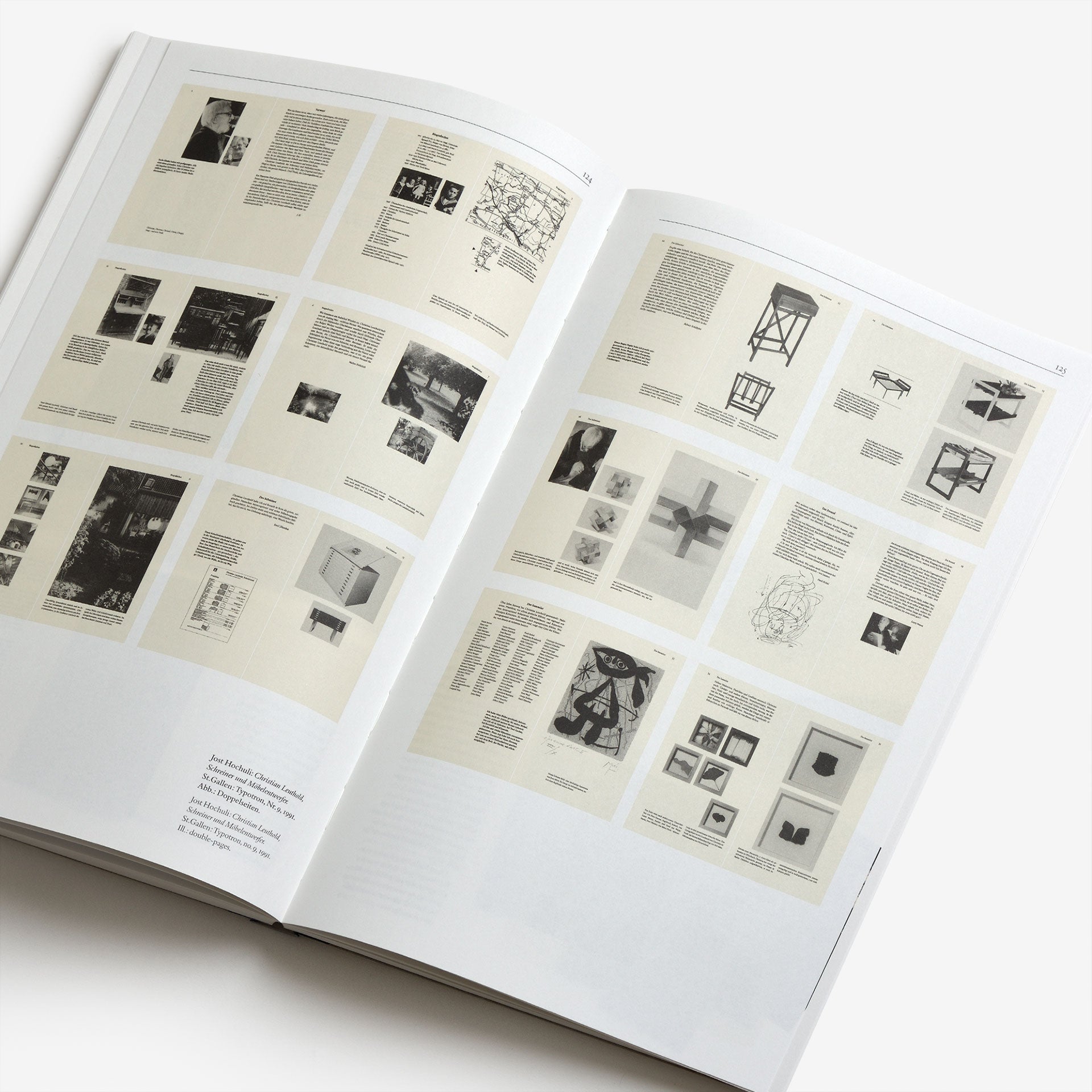 Jost Hochuli: Printed matter, mainly books