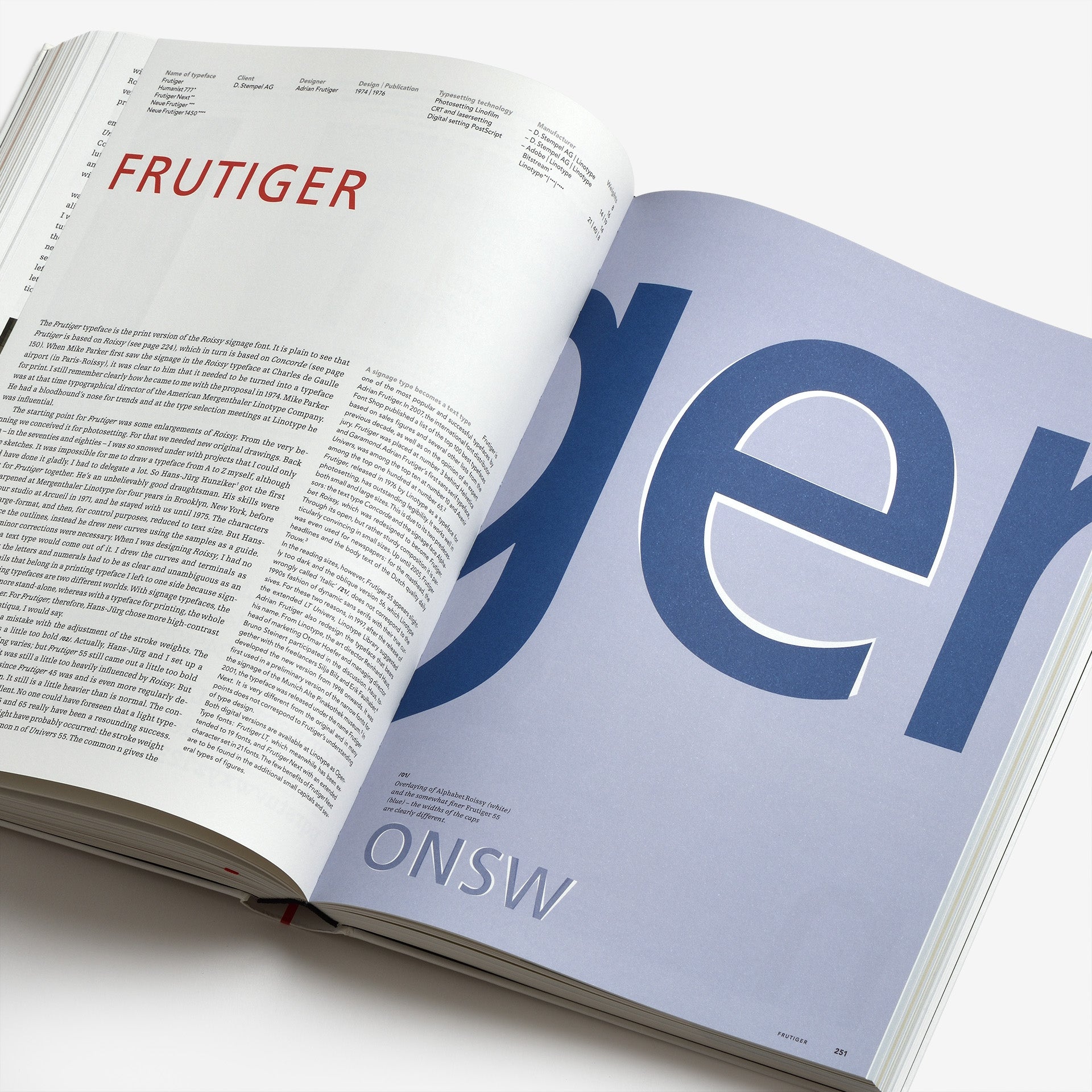 Adrian Frutiger – Typefaces: The Complete Works