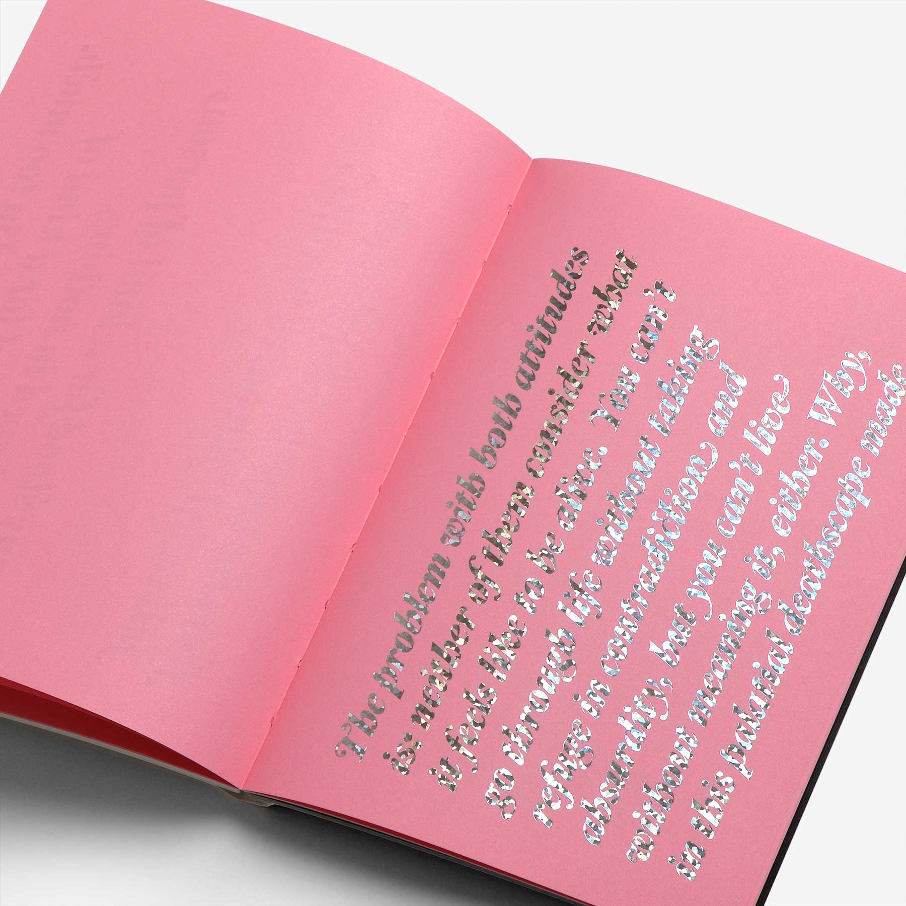 Sincerity/Irony Heldane Specimen Book